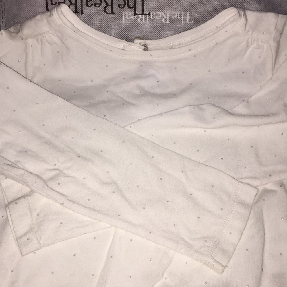 Jacadi Paris long sleeve girls shirt 6Y